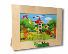 Тактильно-развивающая панель «Лестница» - fgospostavki.ru - Кубинка