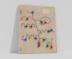 Панель-лабиринт «Дорожки» - fgospostavki.ru - Кубинка