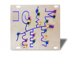 Панель-лабиринт «Петляющие дорожки» - fgospostavki.ru - Кубинка