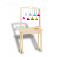 Тактильно-развивающая ширма с колокольчиками - fgospostavki.ru - Кубинка