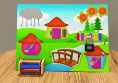 Тематическая настенная панель «Кто где живет» - fgospostavki.ru - Кубинка