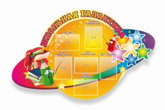 Стенд "Школьная галактика" резной стенд - fgospostavki.ru - Кубинка
