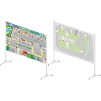 Магнитный стенд двусторонний "Азбука дорожного движения ПДД" - fgospostavki.ru - Кубинка