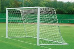 Сетка для футбольных ворот (нить 3 миллиметра, 5Х2Х(1Х1,5) ячейка 100Х100) - fgospostavki.ru - Кубинка