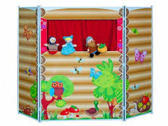 Учебный комплект "Домашний театр" с тематическими фигурками для представлений - fgospostavki.ru - Кубинка