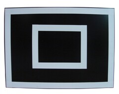 Щит баскетбольный навесной на шведскую стенку (ламинированная фанера), размер 700х700 миллиметров - fgospostavki.ru - Кубинка