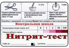 Тест-система "Нитрит-тест" - fgospostavki.ru - Кубинка