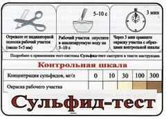 Тест-система «Сульфид-тест» - fgospostavki.ru - Кубинка