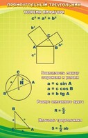 Стенд "Прямоугольный треугольник" - fgospostavki.ru - Кубинка