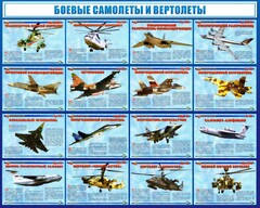Стенд "Боевые самолеты и вертолеты" - fgospostavki.ru - Кубинка