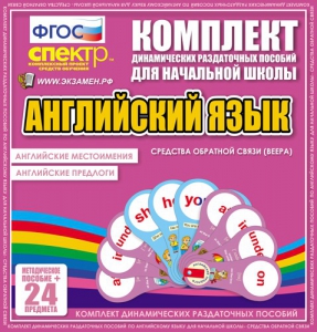 Динамические раздаточные пособия. Английский язык (веера). Английские местоимения, английские предлоги. - fgospostavki.ru - Кубинка
