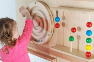 Тактильно-развивающая панель “Лабиринт-колесо” - fgospostavki.ru - Кубинка