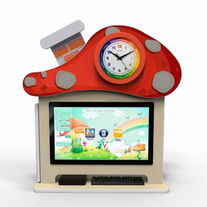 Профессиональный настольный логопедический моноблок с коррекционной направленностью "Грибной Домик" - fgospostavki.ru - Кубинка