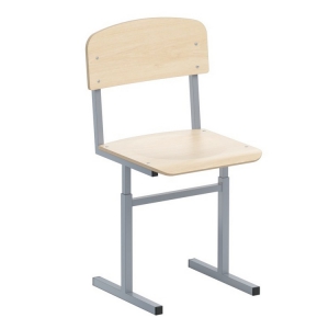 Стул ученический регулируемый на прямоугольной трубе - fgospostavki.ru - Кубинка