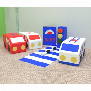 Набор мягких модулей Автопарк - fgospostavki.ru - Кубинка