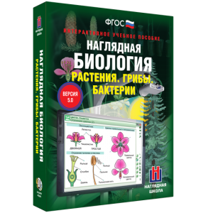 Наглядная биология. 6 класс. Растения. Грибы. Бактерии - fgospostavki.ru - Кубинка
