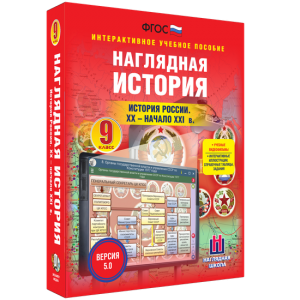 Наглядная история. История России. XX - начало XXI века. 9 класс - fgospostavki.ru - Кубинка