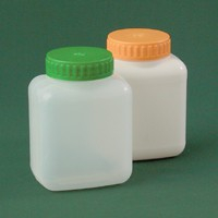 Банка прямоугольная 500 мл белая с крышкой и прокладкой - fgospostavki.ru - Кубинка