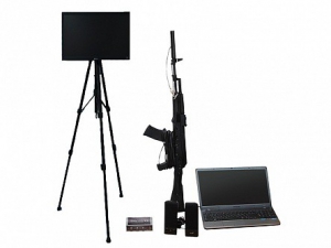 Учебно-тренировочный комплекс огневой подготовки "Стрелец-1/М" (мишень-монитор, массогабаритный макет оружия АК или ПМ) - fgospostavki.ru - Кубинка