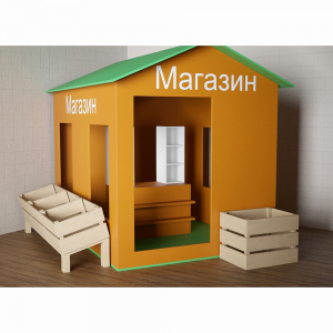 Игровой домик «Рынок» - fgospostavki.ru - Кубинка