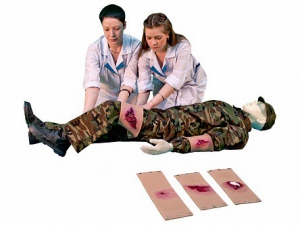 Тренажер-манекен взрослого пострадавшего "Виктор-2.01 В" для отработки навыков оттаскивания и транспортировки раненых - fgospostavki.ru - Кубинка