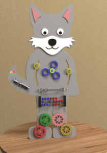 Бизиборд «Добрый волчок» - fgospostavki.ru - Кубинка