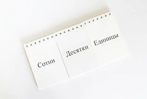 Перекидное табло для устного счета (ламинированное) - fgospostavki.ru - Кубинка