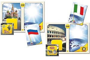 Настольно-печатная игра "Флаги стран мира 1. Европа" - fgospostavki.ru - Кубинка