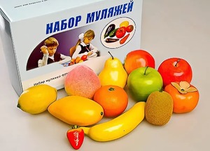 Набор муляжей фруктов - fgospostavki.ru - Кубинка
