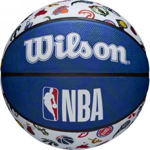 Мяч баскетбольный Wilson NBA All Team (размер 7, резина, тренировочный) - fgospostavki.ru - Кубинка