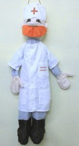 Ростовая кукла "Доктор Айболит" - fgospostavki.ru - Кубинка