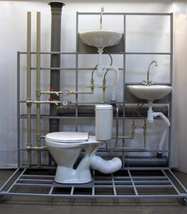 Учебный стенд «Система канализации многоквартирного дома» - fgospostavki.ru - Кубинка