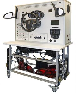 Действующий обучающий комплекс для изучения электрического оборудования, электрических и электронных цепей, а также мультиплексных сетей легковых автомобилей  - fgospostavki.ru - Кубинка