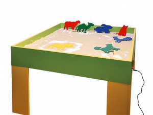 Электрифицированный световой стол "Песочница" с комплектом шаблонов для рисования - fgospostavki.ru - Кубинка