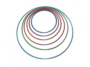 Обруч гимнастический стальной (1000 миллиметров, 950 грамм)  - fgospostavki.ru - Кубинка