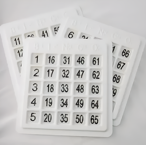 Доска для игры "Бинго" для слабовидящих - fgospostavki.ru - Кубинка