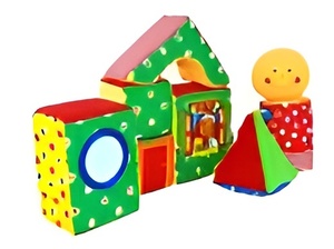 Развивающая игрушка для детей с нарушением зрения "Конструктор Колобок" - fgospostavki.ru - Кубинка