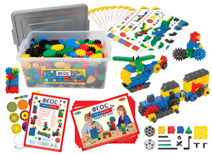 Конструктор STEM "Шестеренки" 800 деталей - fgospostavki.ru - Кубинка