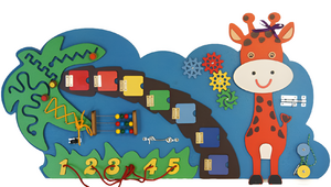 Бизиборд «Жираф» - fgospostavki.ru - Кубинка