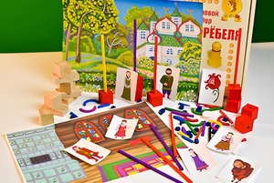 Игровой набор Фребеля "Аленький цветочек" (серия "Сказочный мир". Выпуск 2) - fgospostavki.ru - Кубинка