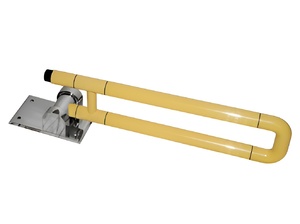 Поручень откидной с антибактериальным покрытием (желтый) - fgospostavki.ru - Кубинка