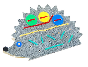 Игра-шнуровка для слабовидящих детей "Ежик" - fgospostavki.ru - Кубинка