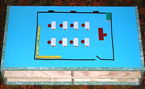 Магнитный набор для реабилитации "Ориентир" (для слепых и слабовидящих детей) - fgospostavki.ru - Кубинка