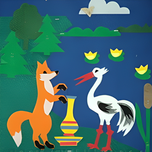 Пособие для слабовидящих детей - Театр-сказка "Лиса и журавль" - fgospostavki.ru - Кубинка