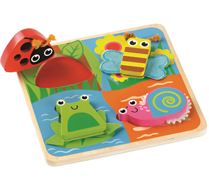 Тактильные пазлы "Лужок" - fgospostavki.ru - Кубинка