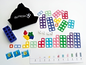 Комплект Нумикон для домашних занятий "Математический мешок" (4-5 лет) - fgospostavki.ru - Кубинка