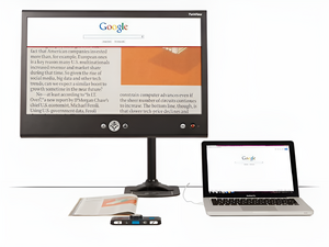 Видеоувеличитель ClearView C Flex с монитором Twinview 24” - fgospostavki.ru - Кубинка