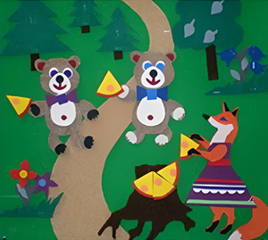 Пособие для слабовидящих детей - Театр-сказка "Два жадных медвежонка" - fgospostavki.ru - Кубинка