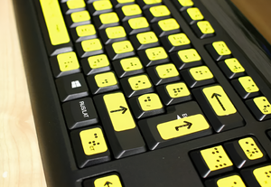 Комплект для маркировки клавиатуры азбукой Брайля - fgospostavki.ru - Кубинка