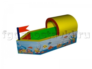 Сухой бассейн "Кораблик" с шелкографией - fgospostavki.ru - Кубинка